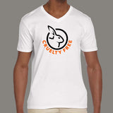 Cruelty Free V Neck T-Shirt Online