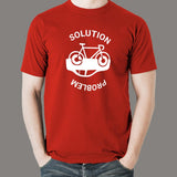 Solution for pollution Bicycling Men’s T-Shirt