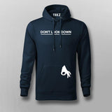 Don't Look Down - Inspirational Skydiving Hoodie