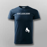 Don't Look Down - Inspirational Skydiving Tee