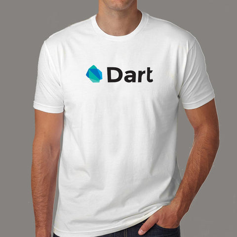 Dart Programming Language T-Shirt For Men Online India 