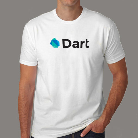 Dart Programming Language T-Shirt For Men Online India
