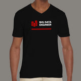 Big Data Engineer Men’s Profession V Neck T-Shirt India