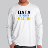 Data is the New Bacon Tech Men's Shirt