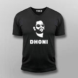 Dhoni V Neck T-shirt For Men In India