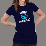 Digital Overload Women's T-Shirt - Navigate the Tech Maze