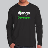 Python Django Developer Men’s Profession Full Sleeve T-Shirt Online