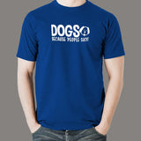 Dogs Because People Suck Men's Pet Animal T-Shirt