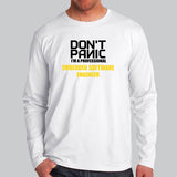 Don't Panic, I'm an Expert Engineer' Tech Tee