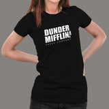 Dunder Mifflin INC Paper Company T-Shirt For Women India
