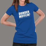 Dunder Mifflin INC Paper Company T-Shirt For Women