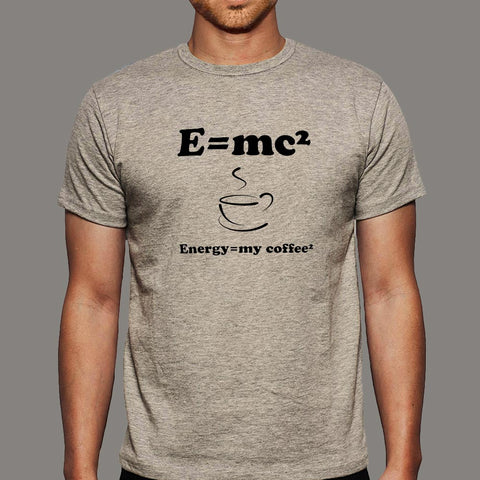 E=MC² Energy Milk Coffee T-Shirt – Caffeine Theory Drop (Prepaid Only)