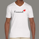 Emmanuel Loving V Neck T-Shirt For Men Online India