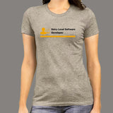 Women's Php Developer Cotton Tee - Code in Style