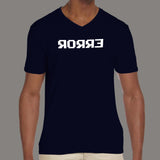 Error V-Neck T-Shirt For Men India