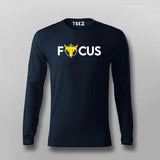 FOCUS Full Sleeve T-shirt For Men Online Teez