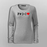 F Sharp T-Shirt For Women