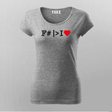 F Sharp T-Shirt For Women India