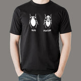 Feature or Bug? Developer's Dilemma T-Shirt - Decode It