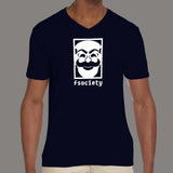 Fsociety V Neck T-Shirt For Men Online India