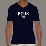 FCUK off Men's attitude v neck  T-shirt online india