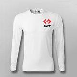 Google Web Toolkit (GWT) Chest Logo Full Sleeve T-shirt For Men Online India 
