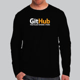 Github - The place where I Fork Men's Programming Full Sleeve T-shirt Online In India