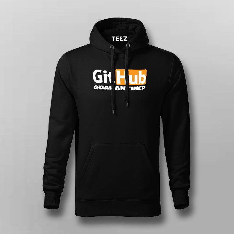 Github Quarantined Hoodies For Men TEEZ.in