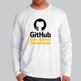 GitHub Site Admin Developer Men’s Profession Full Sleeve Online India