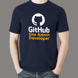 GitHub Site Admin Developer Men’s Profession T-Shirt Online