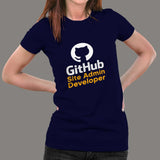 GitHub Site Admin Developer Women’s Profession T-Shirt