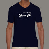 God Is My Strength T-Shirt For Men