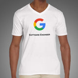 Google Software Engineer Men’s V Neck T-Shirt Online India