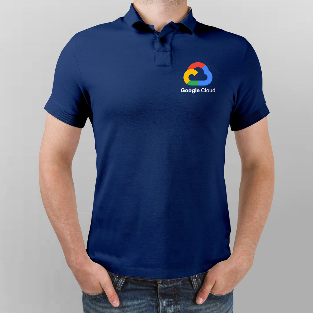 Google logo polo shirt hotsell