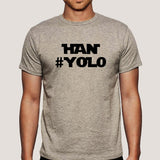 Han #Yolo Starwars Men's T-shirt