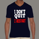 I dont quit I Restart - I Don't Quit I Restart Men's Gaming T-shirt