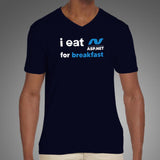 I Eat Asp.net For Breakfast Funny Programmer T-Shirt For Men