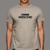 I Know Arduino Men's T-Shirt - For Hardware Enthusiasts