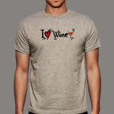  I Love Wine Men's Wine Lover T-Shirt Online