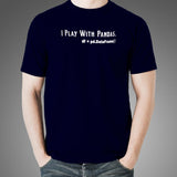 Playing With Pandas Python T-Shirt - Data Fun Unleashed