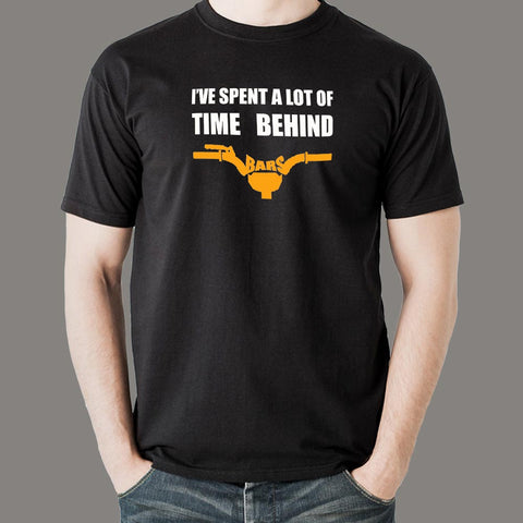 I Have Spend A Lot Of Time Behind Bars T-Shirt For Men Online India
