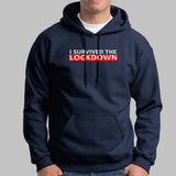 I Survived The Lockdown Hoodies For Men
