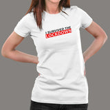 I Survived The Lockdown T-Shirt For Women India