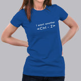 I Want Another Chance Ctrl Z Women's Geek T-Shirt Online India