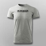 Shape Funny Motivational T-Shirt For Men In India Online