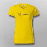 IIT Madras T-Shirt For Women Online Teez