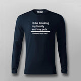 I Like Cooking Men's Casual T-Shirt