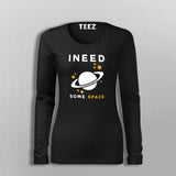 Astronomy Science Full Sleeve T-Shirt For Women Online