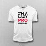 I'm Lazy Programmer Funny T-shirt For Men