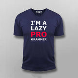 I'm Lazy Programmer Funny T-shirt For Men